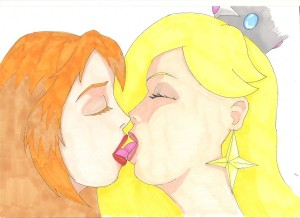 princess Rosalina nintendo hentai porn yuri lesbian winx bloom