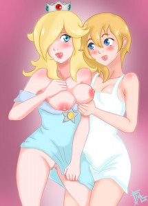 princess Rosalina nintendo hentai porn yuri lesbian kingdom hearts Naminé