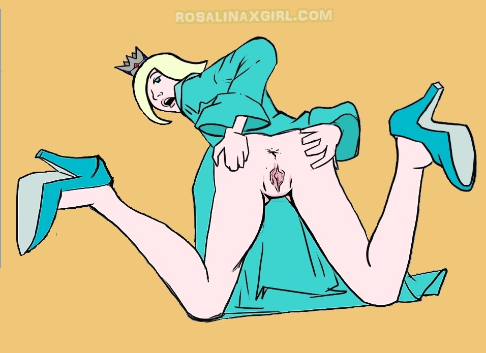 princess rosalina Nintendo hentai porn submissive anal spreading ass